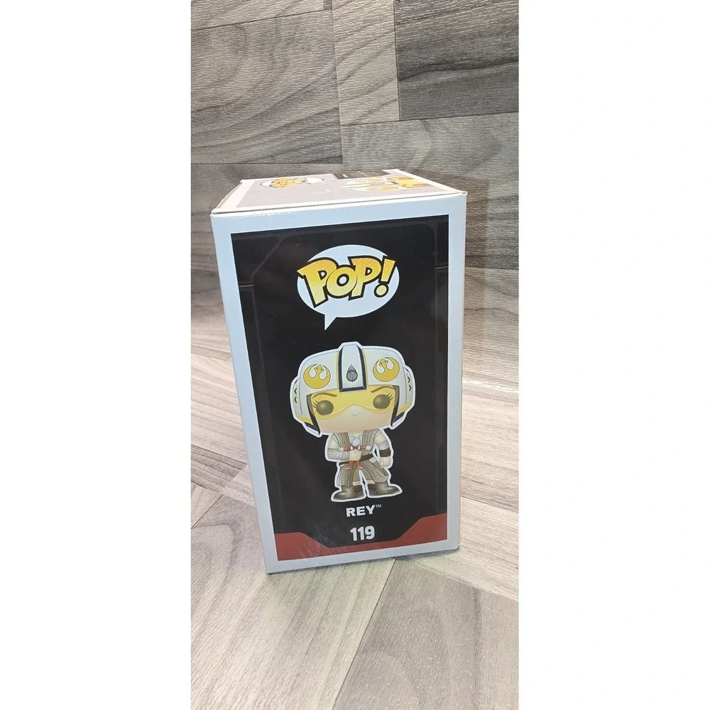 Funko Pop! Star Wars #119 Rey (X-Wing Helmet) GameStop Exclusive Vinyl Figure